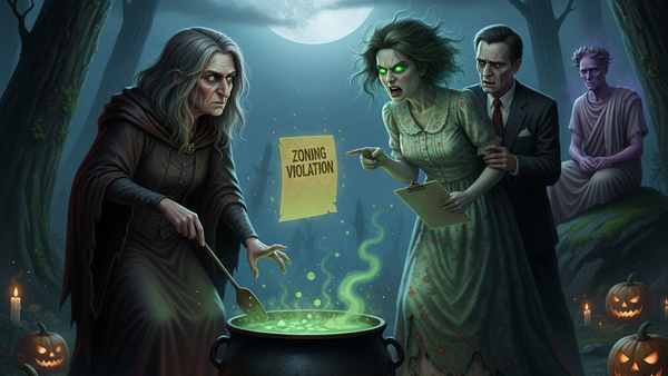 The Witch Zoning Violation